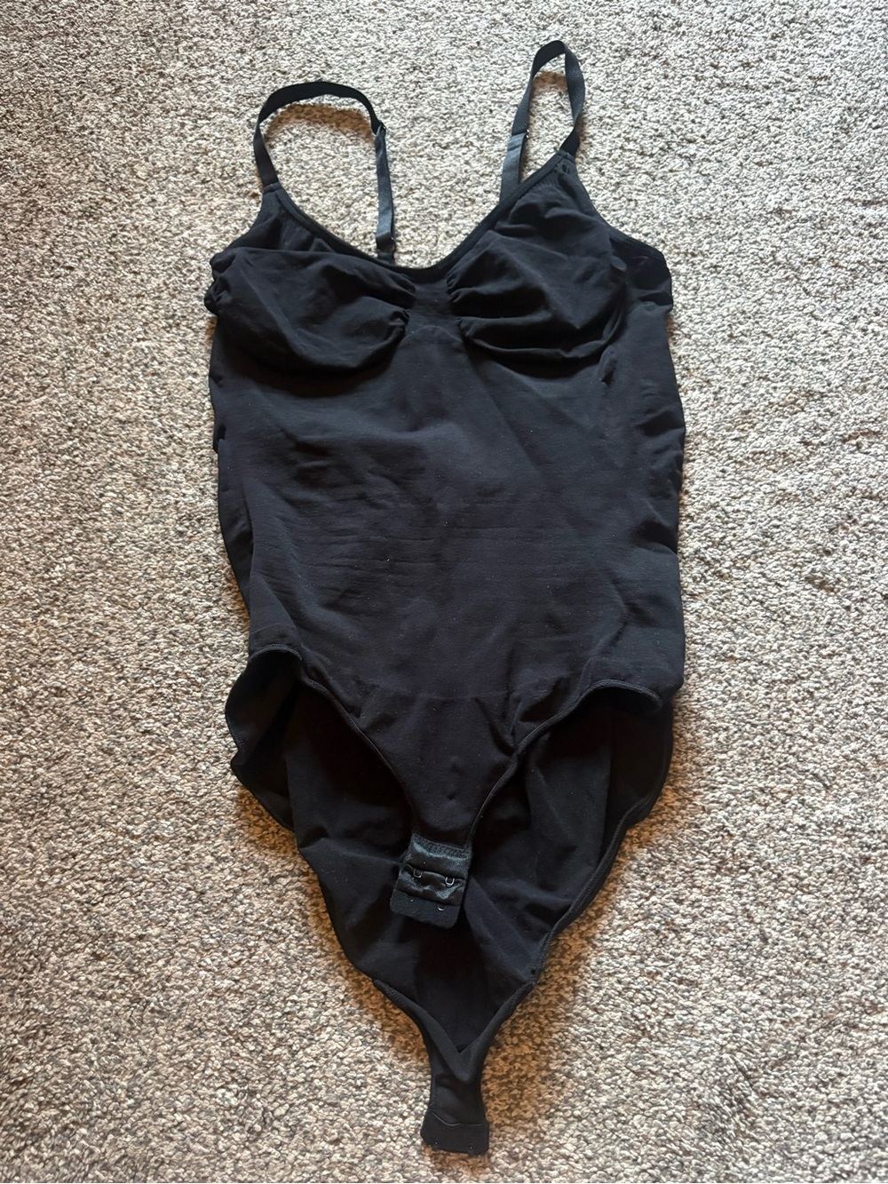 Women’s NWOT Black One-Piece Bodysuit, Size 2/3x